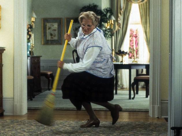 Robin Williams In 'Mrs. Doubtfire' Mrs._Doubtfire-065 AQU121-065