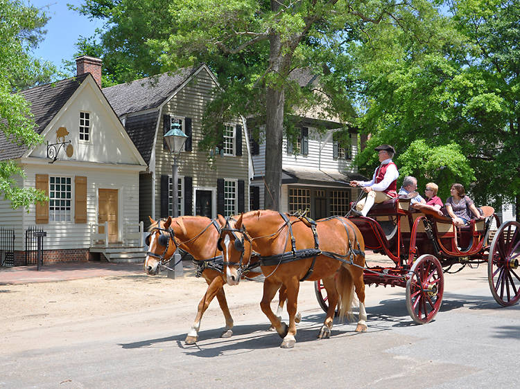 For history buffs: Williamsburg, VA