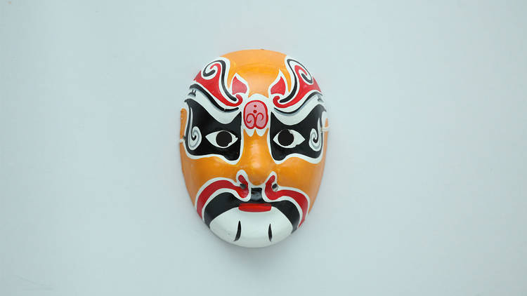 Chinese opera mask