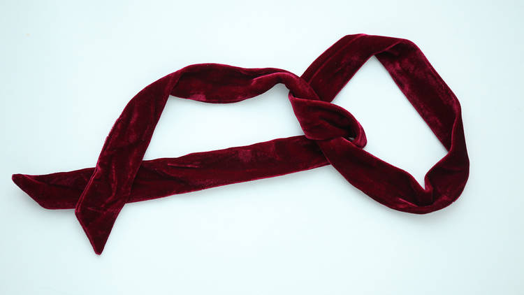 Velvet choker