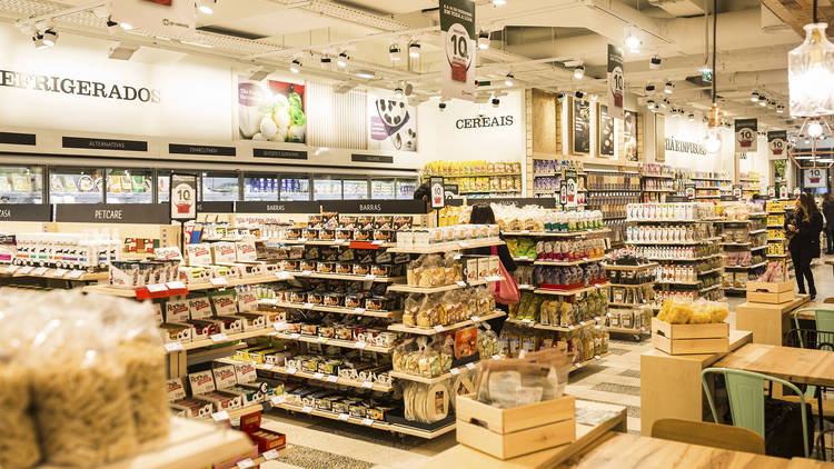 Supermercado Go natural (Fotografia: Manuel Manso)