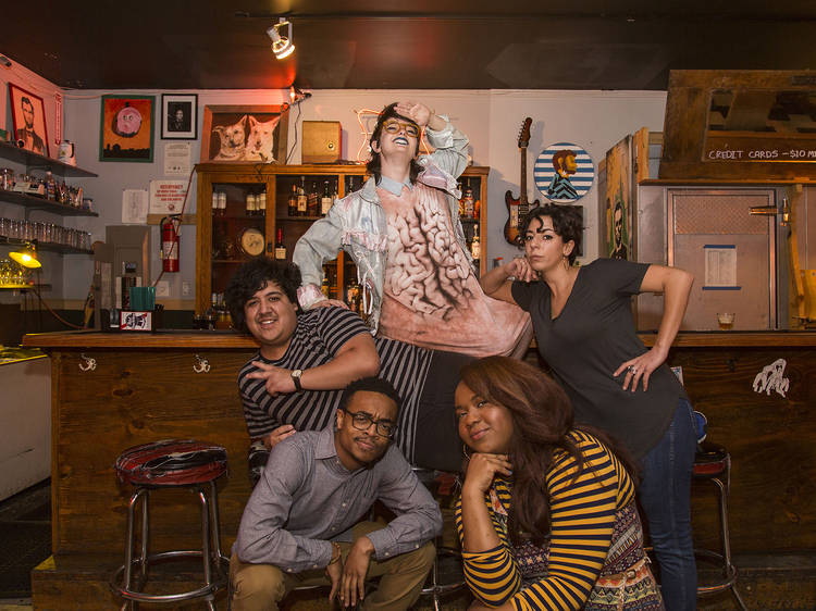 Clockwise from left: Sammy Arechar, Sarah Sherman, Alex Kumin, Rebecca O'Neal, Joel Boyd