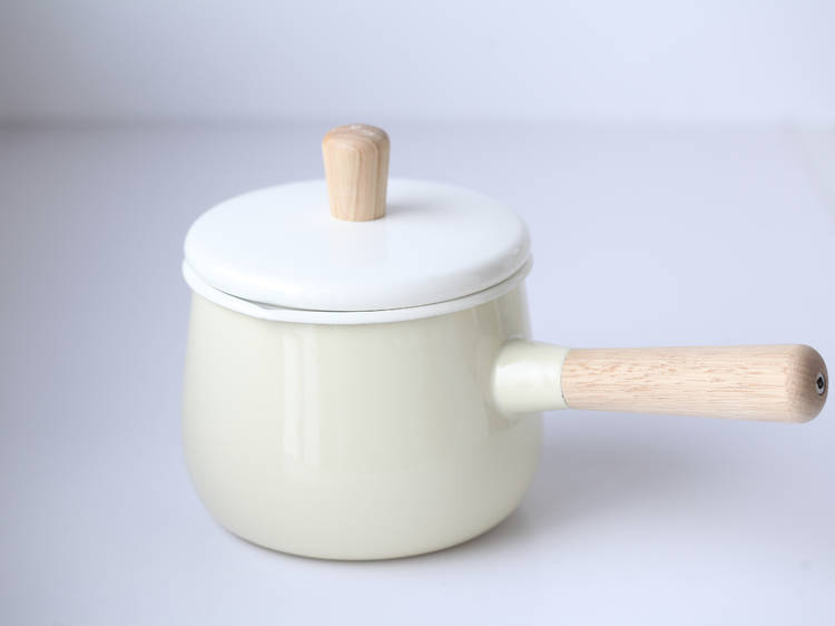 Saucepan with lid