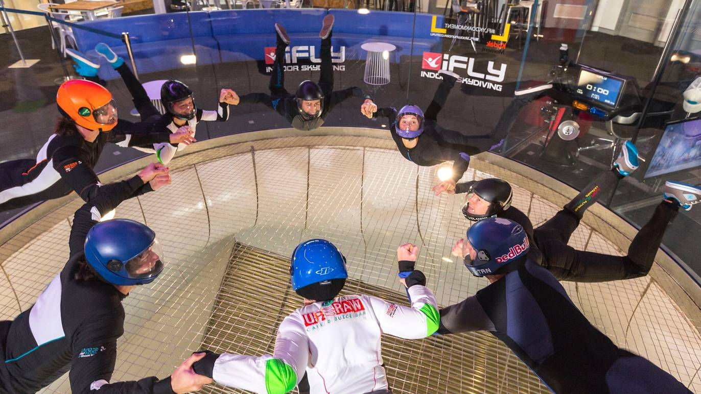 We tried indoor skydiving at iFLY in Penrith, Sydney