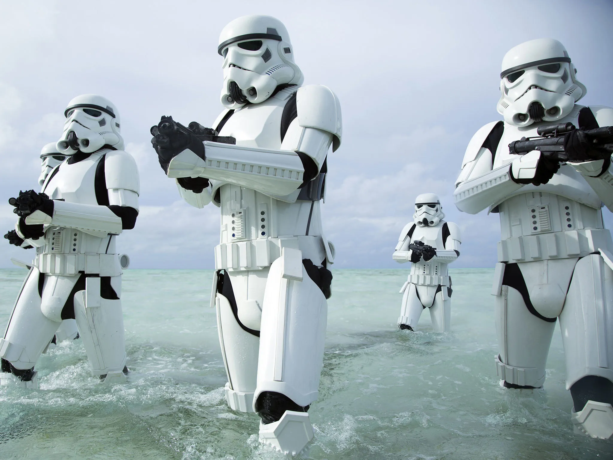 Stormtroopers in Rogue One