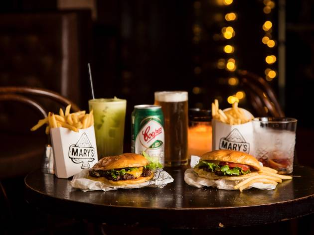 Mary's Burgers at Ramblin Rascal