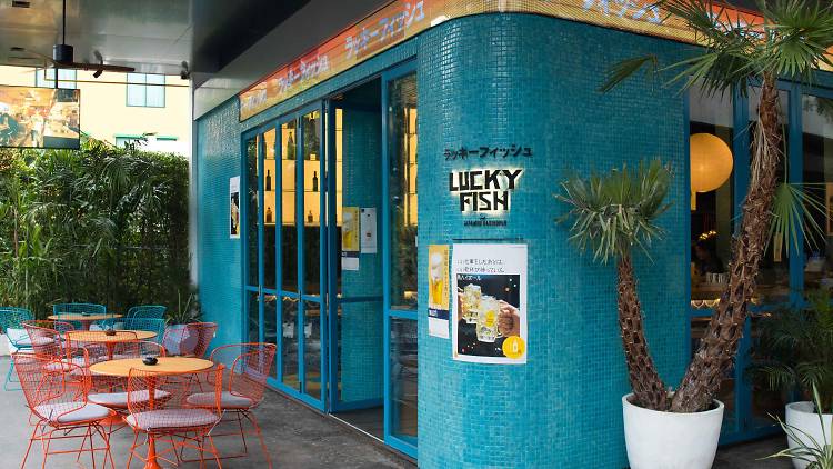 Lucky Fish, modern izakaya in 72 Courtyard, Thonglor