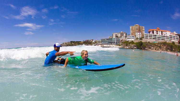 Surf at Bondi Beach