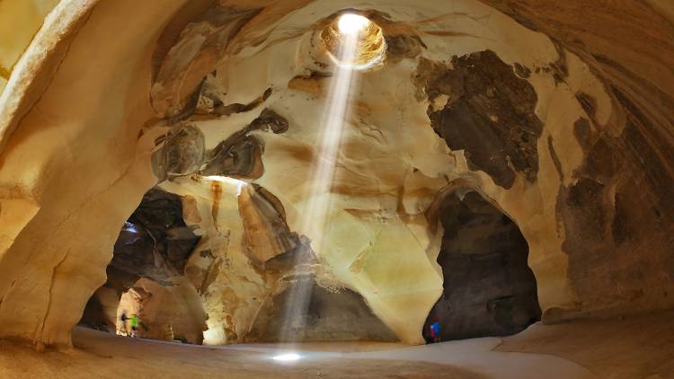 Le parc national de Beit Guvrin, cœur du "pays aux mille grottes"