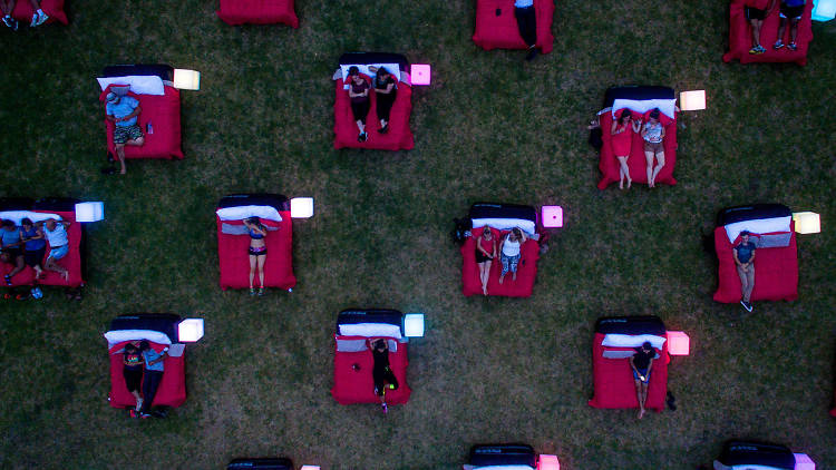 Mov'in Bed Open Air Cinema