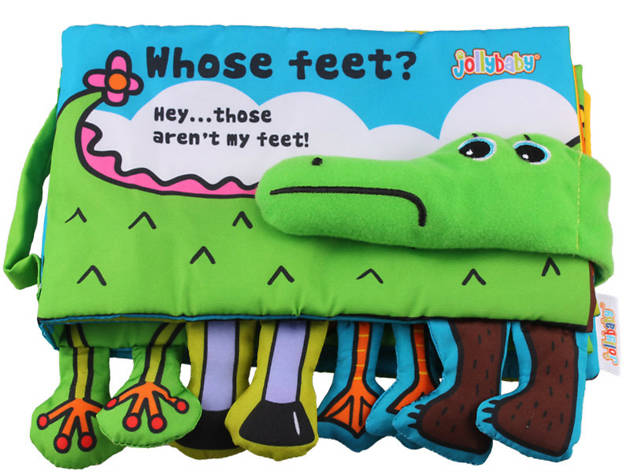 Soft Activity Book-Whose feet? Soft Activity Book-Whose feet?