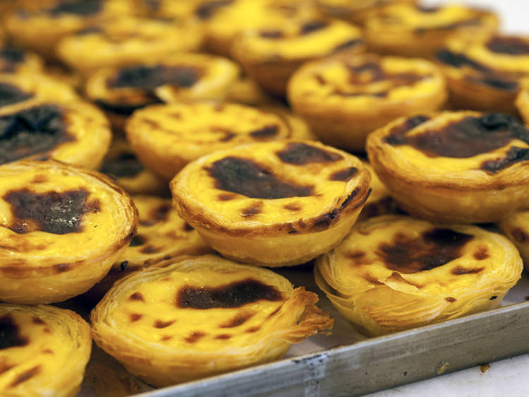 Try pastéis de nata fresh out of the oven