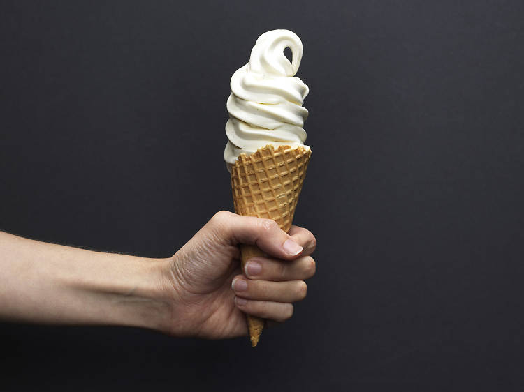 Vanilla Ice Cream cone