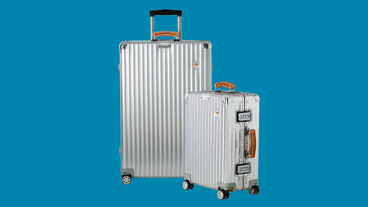 Limited-edition Mandarin Oriental Bangkok luggage from Rimowa