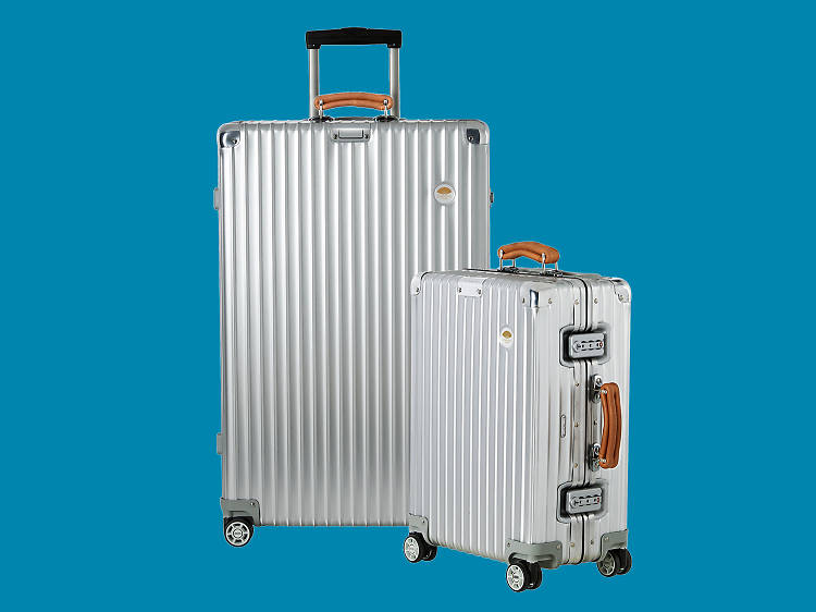 Limited-edition Mandarin Oriental Bangkok luggage from Rimowa