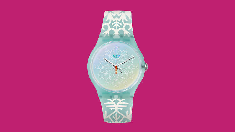 Christmas Collection watch from Swatch