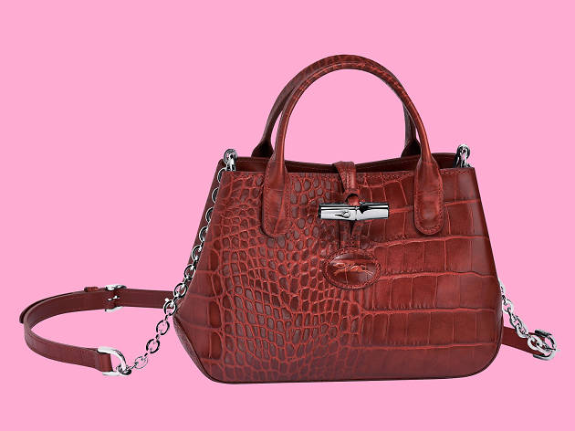 Roseau Croco handbag from Longchamp Roseau Croco handbag from Longchamp