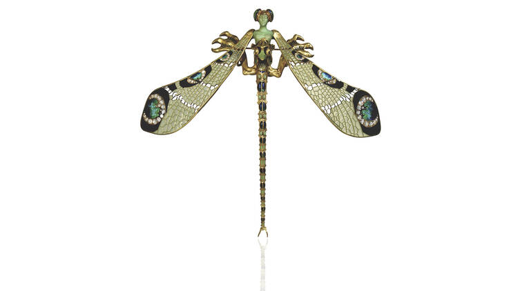 Dragonfly brooch