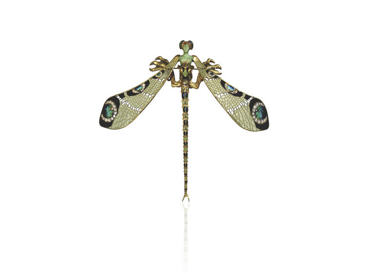 Dragonfly brooch