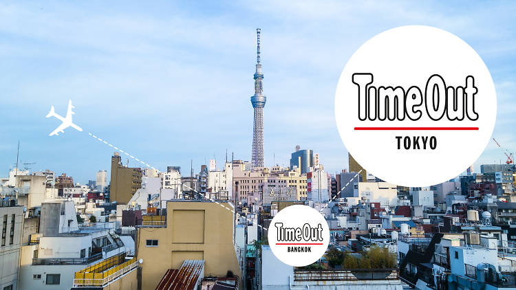 Time Out Bangkok and Time Out Tokyo logos