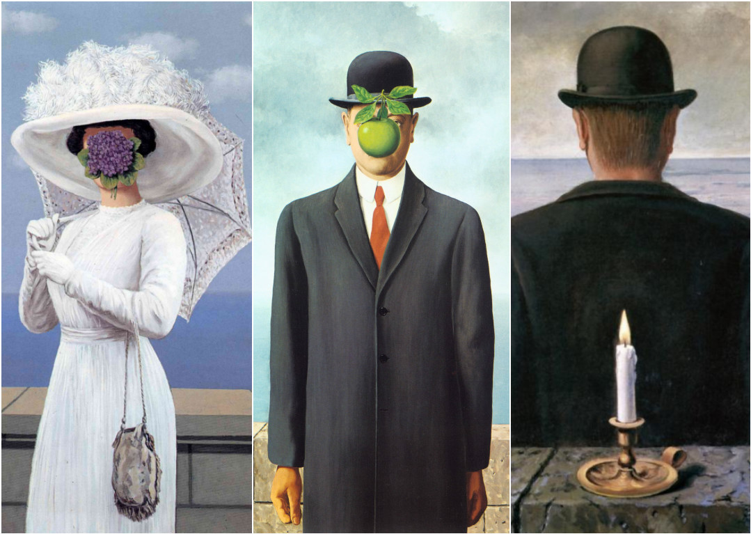 La Grande Guerre Le Fils de l Homme et Le Chant des sir¨nes © Fotor René Magritte