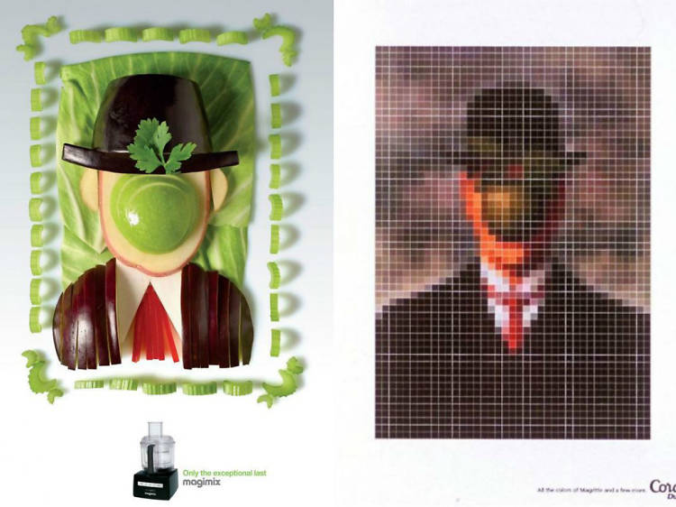 Clin D'œil À René Magritte, Arte digitale da Vince Dark