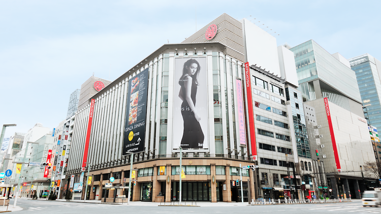 The malls at Ginza are some of the world’s best