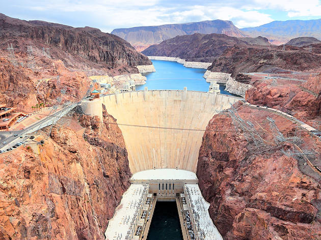 Hoover Dam, between Nevada and Arizona Hoover Dam, between Nevada and Arizona