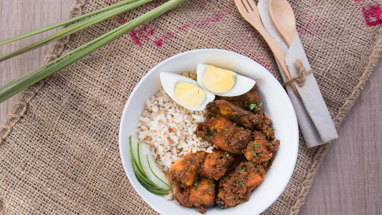 Rendang bowl at Raisin’ The Roof