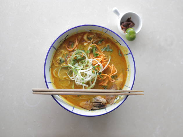 Borneo laksa at Ashley's by Living Food Borneo laksa at Ashley's by Living Food