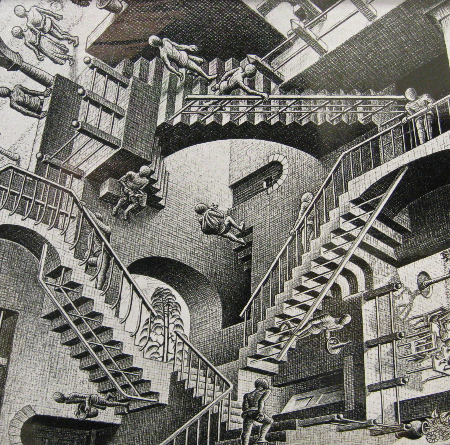 Escher Art in Madrid