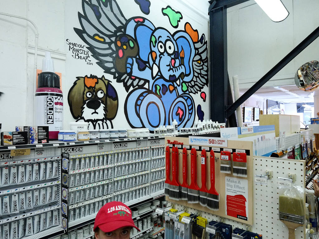 Wellstocked art supply store options in Los Angeles