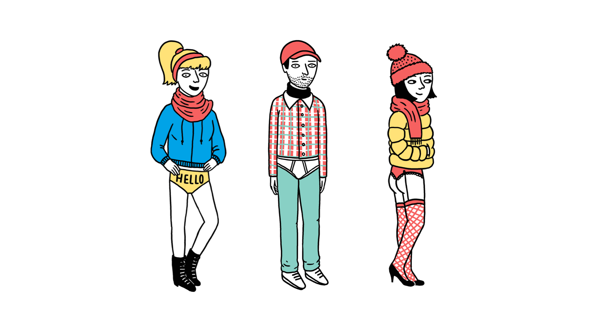 The five types of New Yorkers you'll see during the No Pants Subway Ride