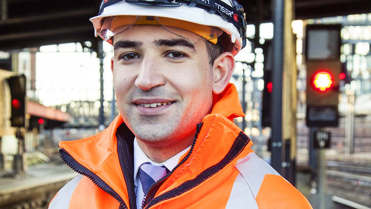 Babak Erfani, Network Rail engineer