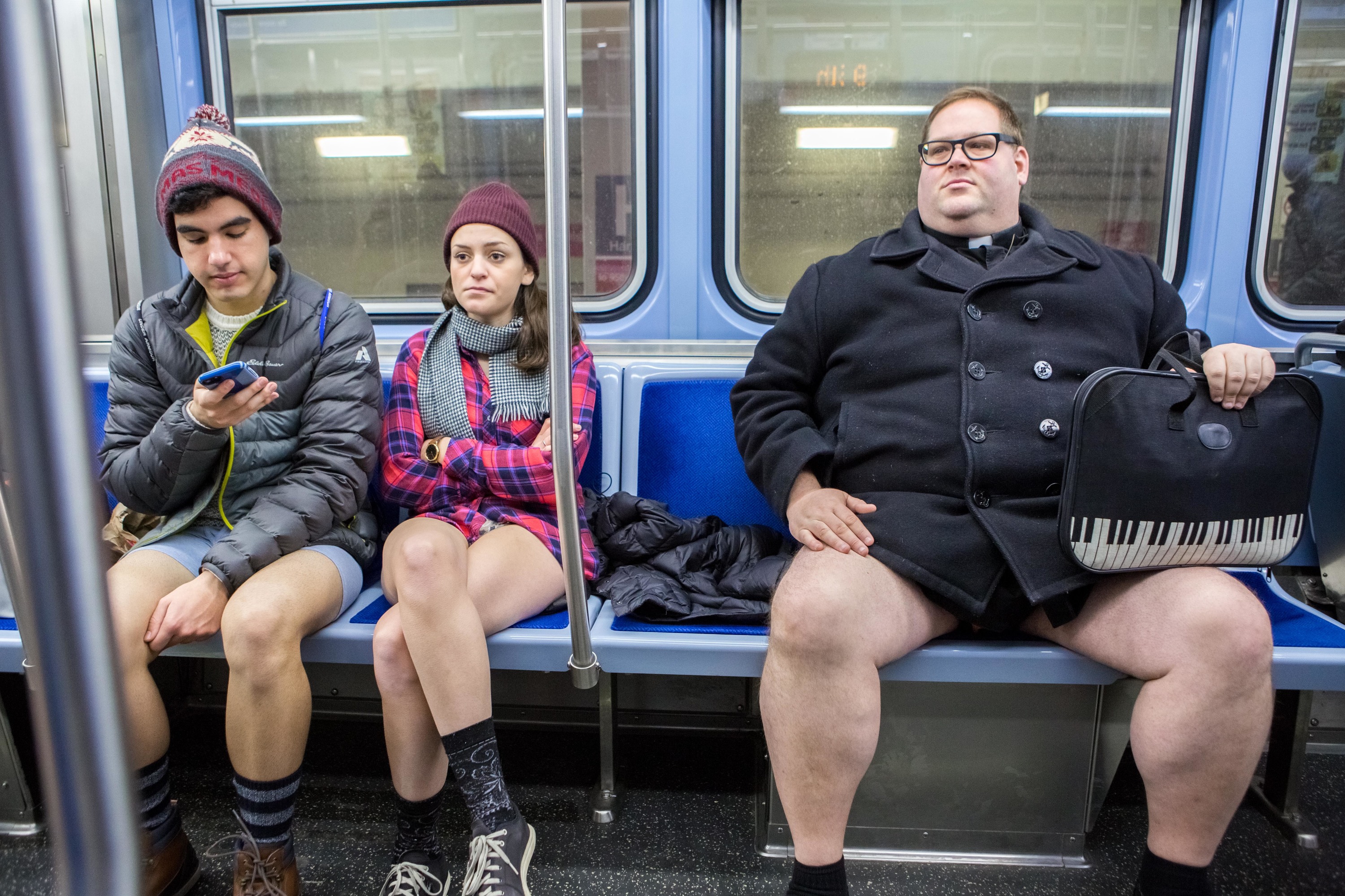 The No Pants Subway Ride returns to the Red Line this weekend