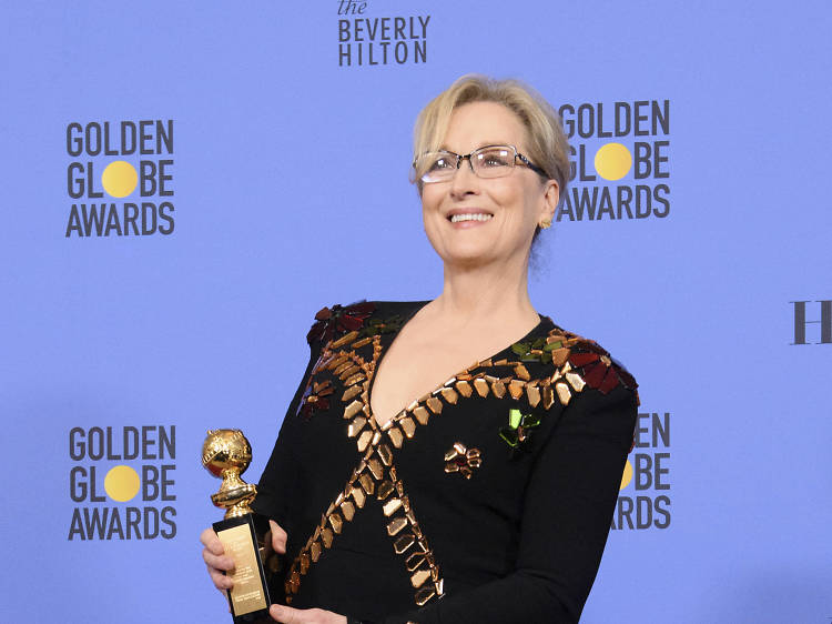 Meryl Streep nos Globos de Ouro 2017