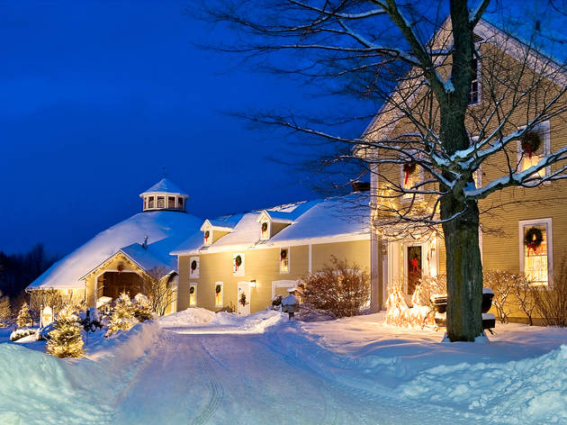 Inn at Round Barn Farm winter getaways from NYC