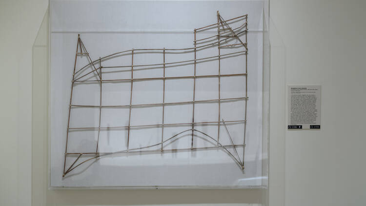 Navigational Chart (Rebbilib), 19th–early 20th century, Republic of the Marshall Islands