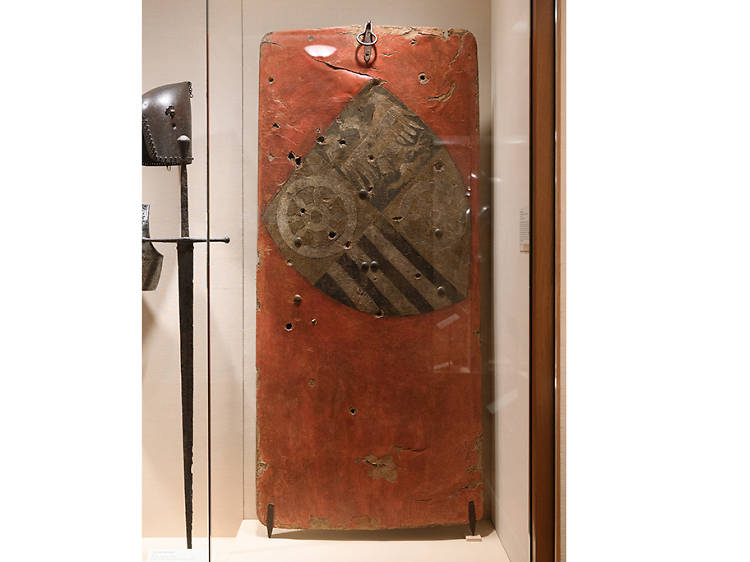 Standing Shield, German, 1385–87