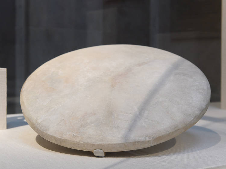 Marble Diskos Greek, Attic 6th century