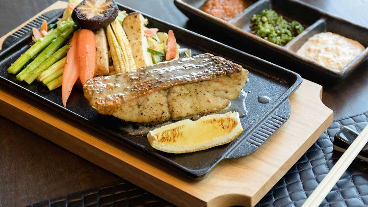 Mugendai Steakhouse serves teppanyaki grill items at Siam Paragon