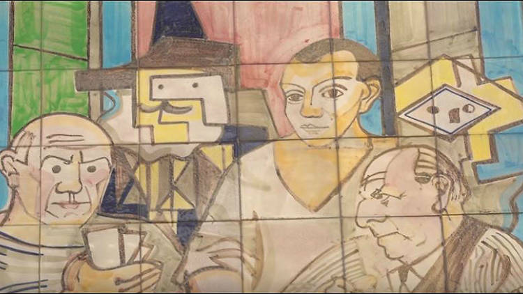 Picasso y Pepe Isbert, vecinos