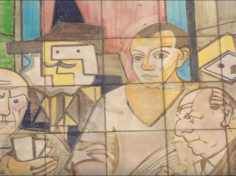 Picasso y Pepe Isbert, vecinos