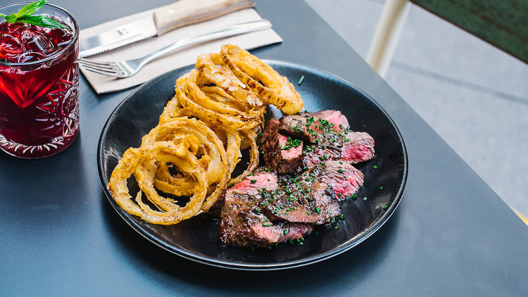 Wagyu steak: Devon Café