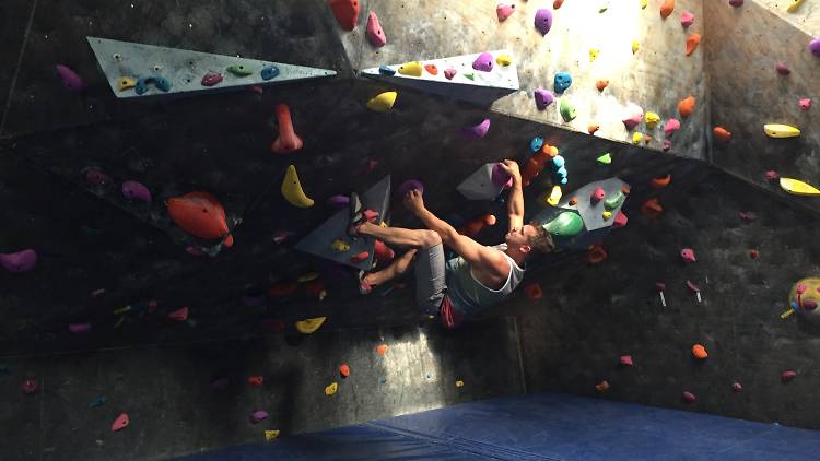 Go rock-climbing without the Cliffhanger flashbacks