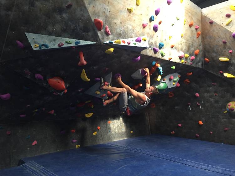 Go rock-climbing without the Cliffhanger flashbacks