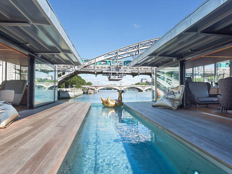Dip your toes in the water at OFF Paris Seine