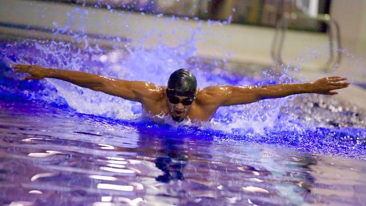 swimming at Central YMCA