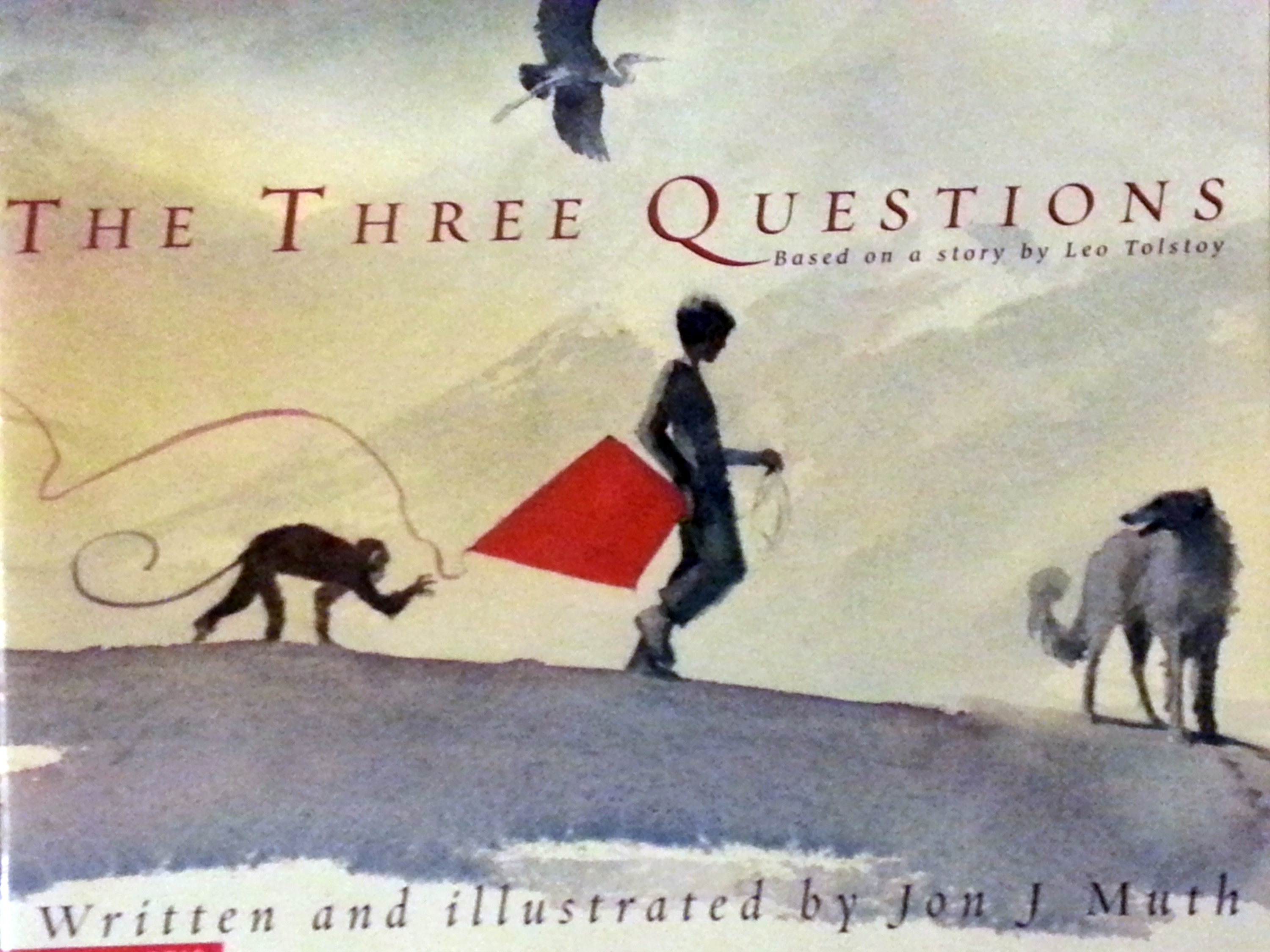 the three questions by jon j muth