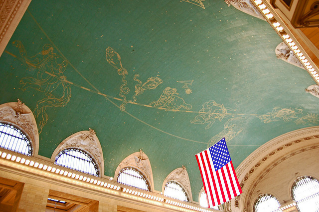 Image result for ceiling of grand central Terminal